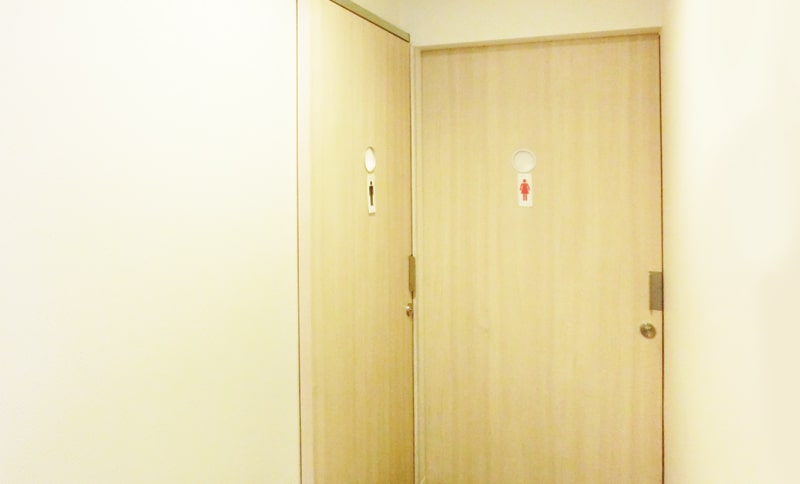 男女別トイレ